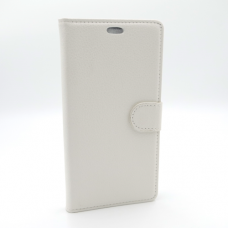 Futrola na preklop book leather za Huawei Mate 10 Lite Bela