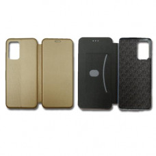 Futrola na preklop Leather za Samsung A205F/A305F/M107F Galaxy A20/A30/M10s zlatna
