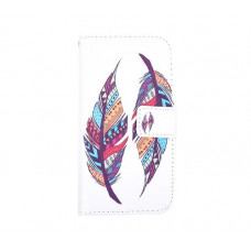 Futrola na preklop Print Feather za Huawei P9 Lite