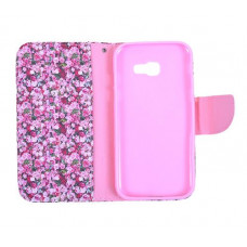 Futrola na preklop Print Roses za Samsung A520 A5 2017