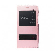 Futrola na preklop Smart View za Huawei P10 Lite roze