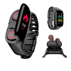 Smart watch bracelet with TWS earbuds BT 5.0